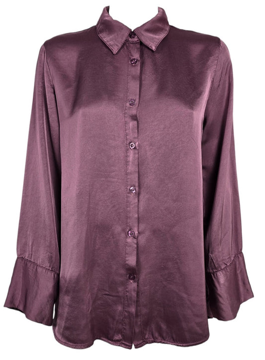 Camicia effetto raso