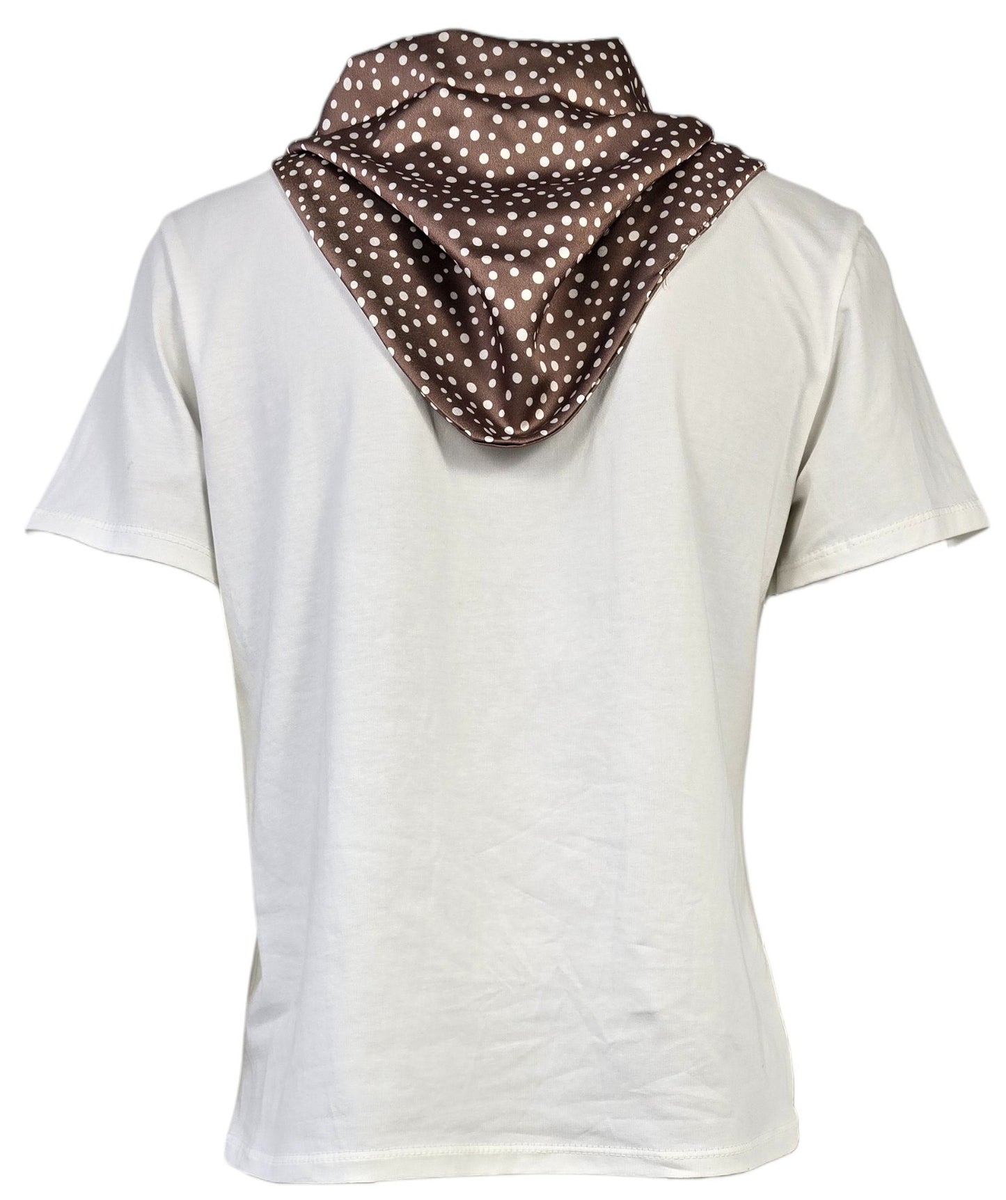 T.shirt con foulard