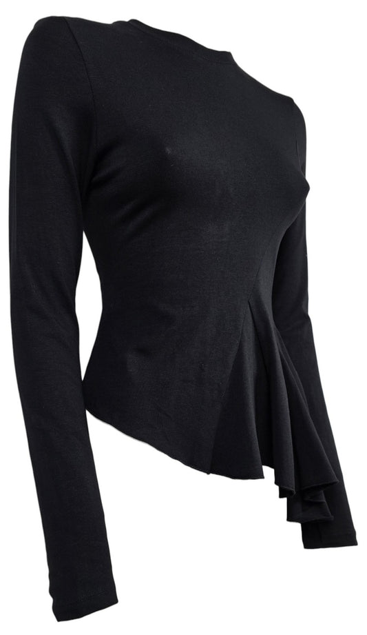 Maglia con taglio trasversale