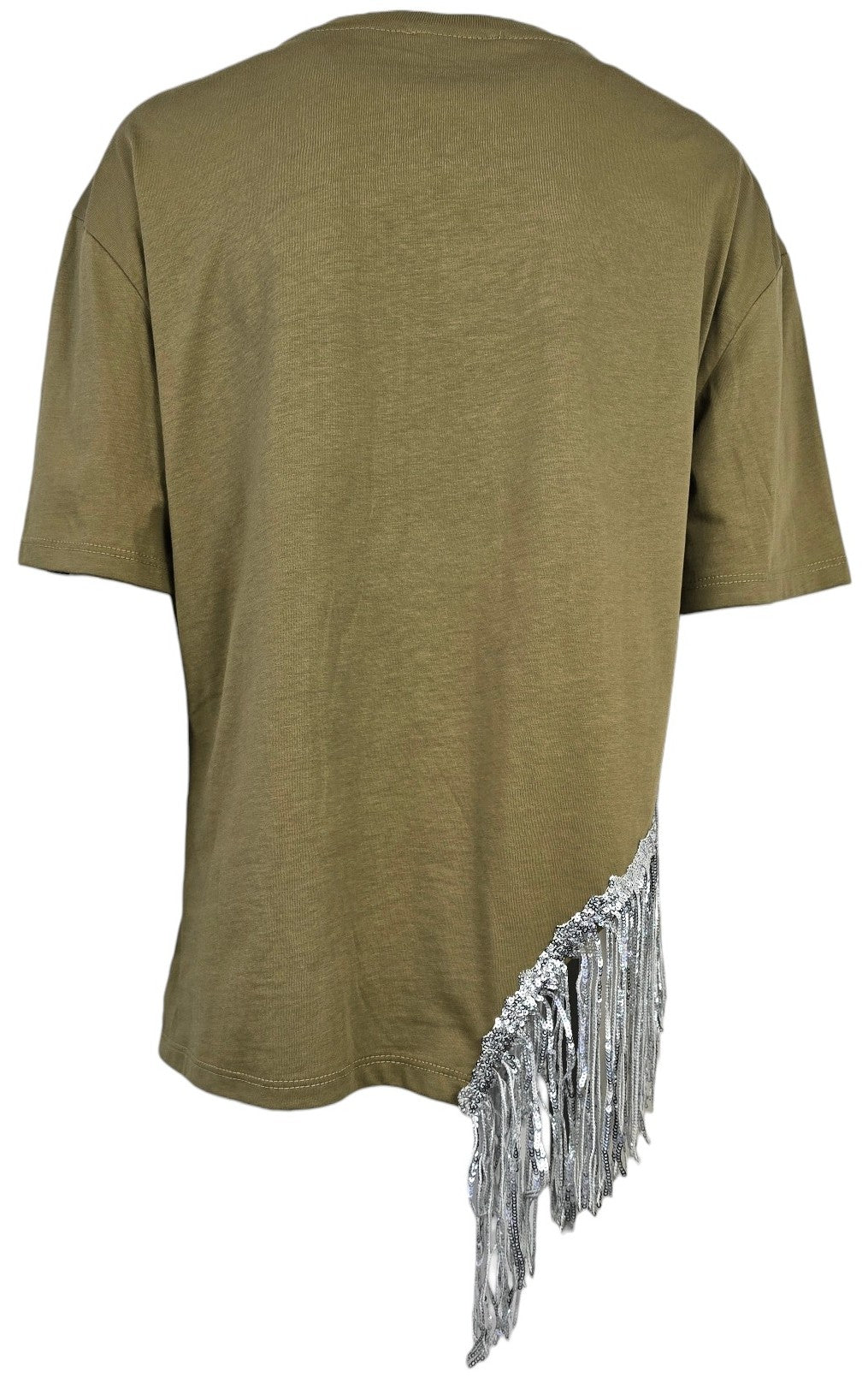 T-shirt con "cascata"