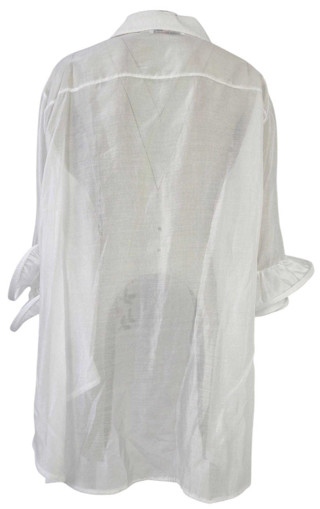 Camicia bianca over