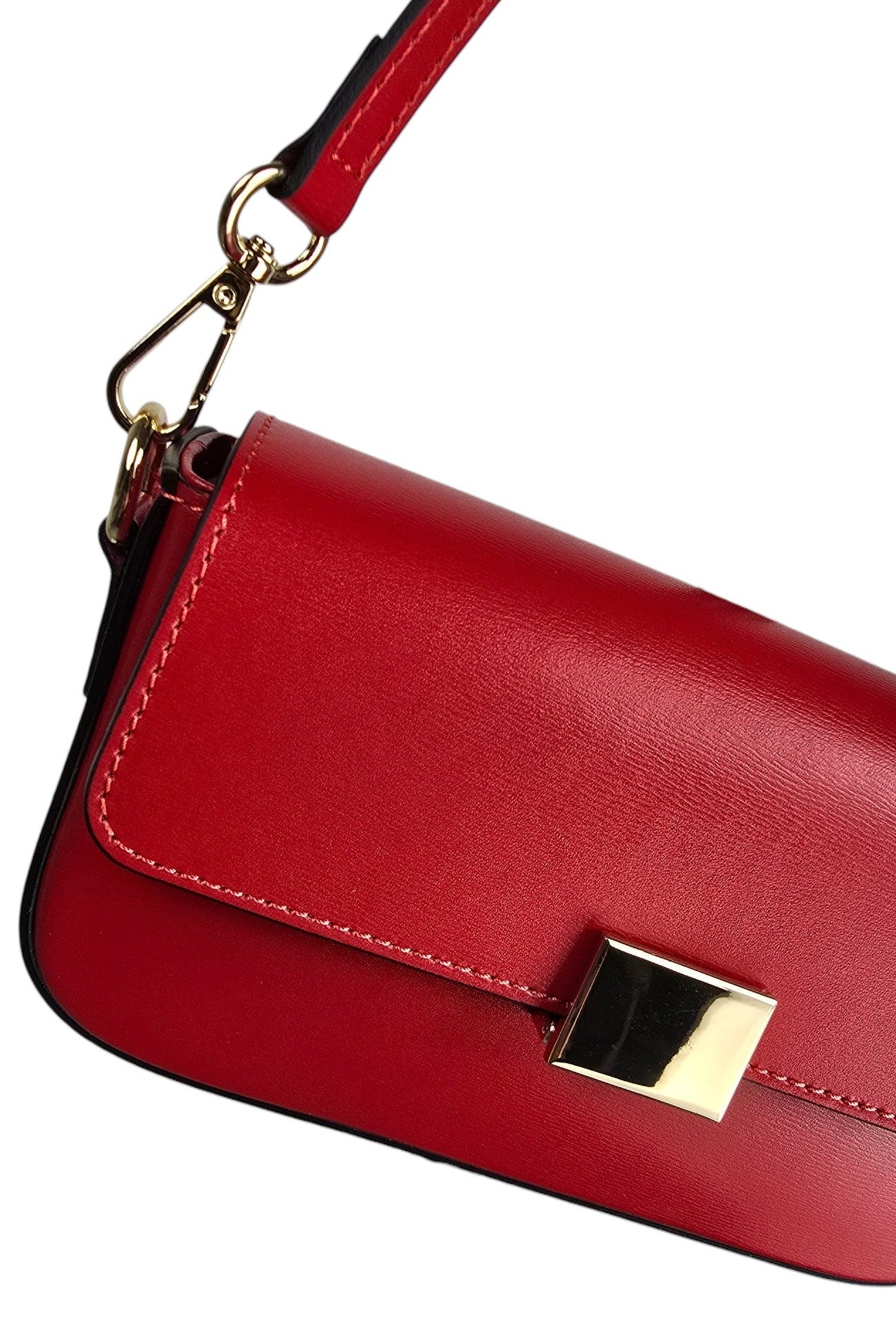Borsa a mano rossa