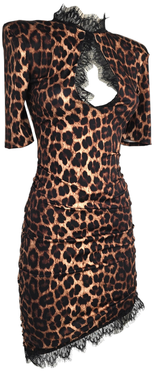 Abito "Coreano"animalier
