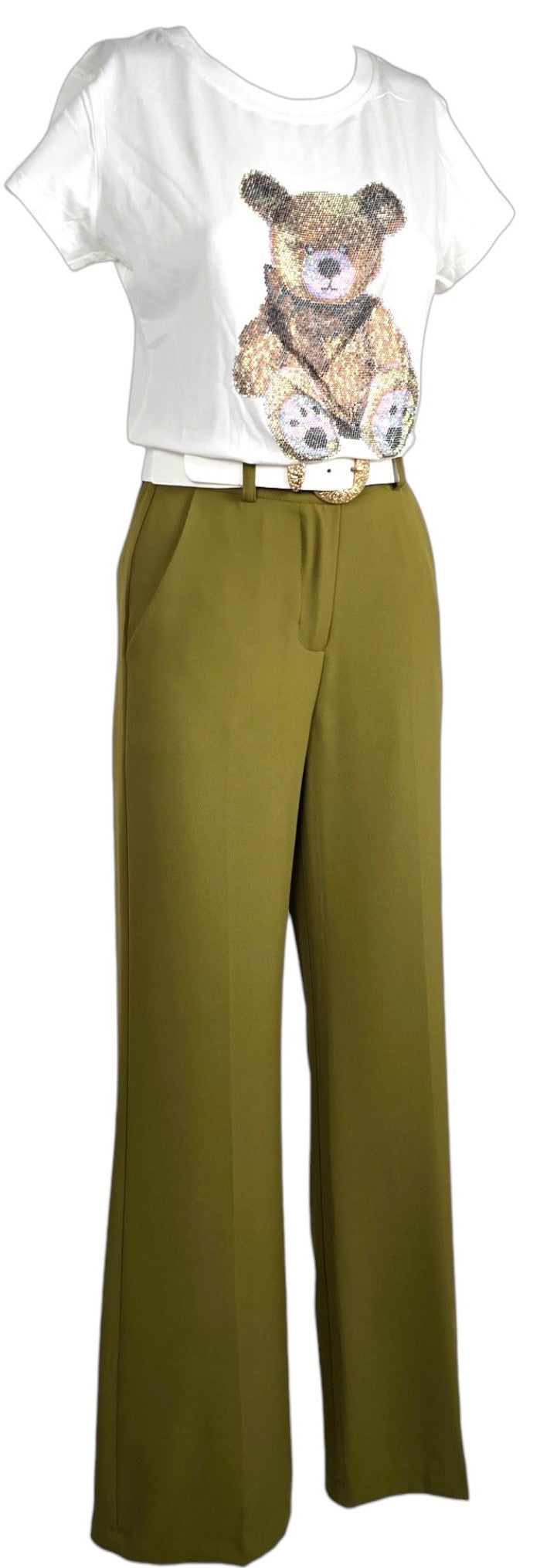 Pantalone elegante "Green"
