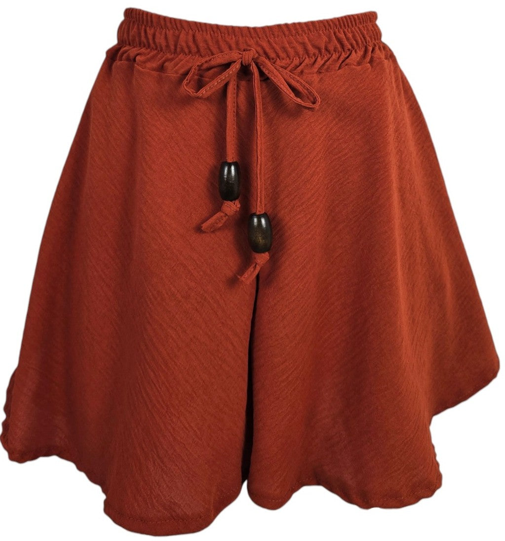 Pantaloncino effetto gonna