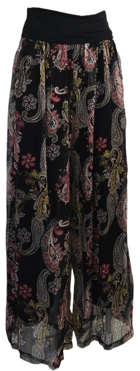 Pantalone a fantasia "Velo"