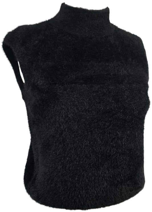 Gilet a collo alto