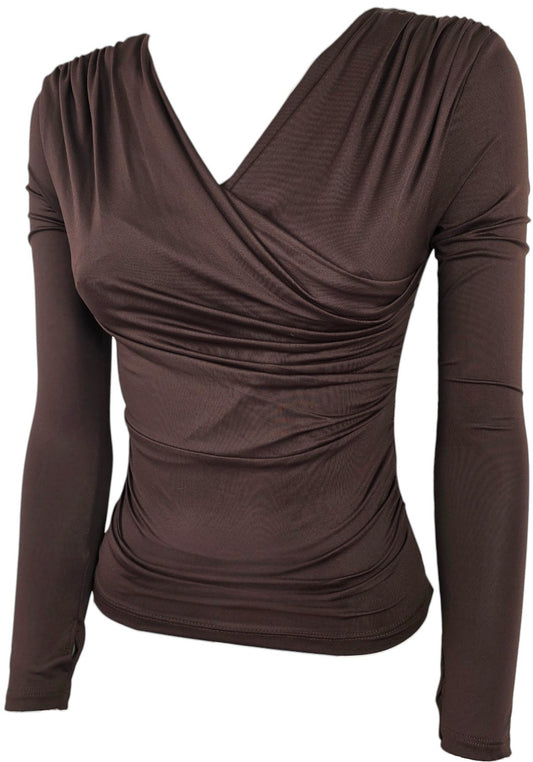 Maglia con scollo a V