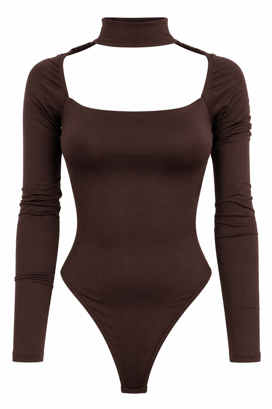 Body con scollo geometrico