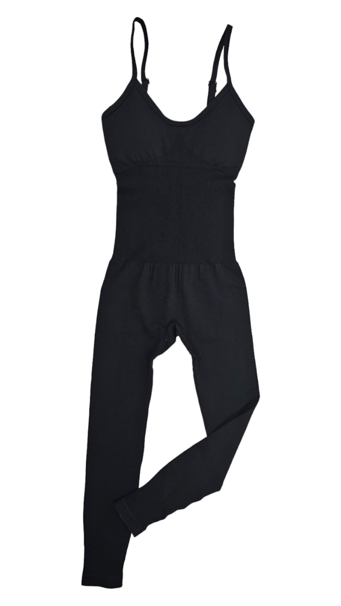 Tuta Slim A Forma Di Tuta, Aderente, Lunga, Sportiva, Senza Spalline