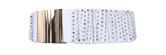 Cintura elastica con strass