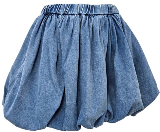 Minigonna "balloon" in jeans