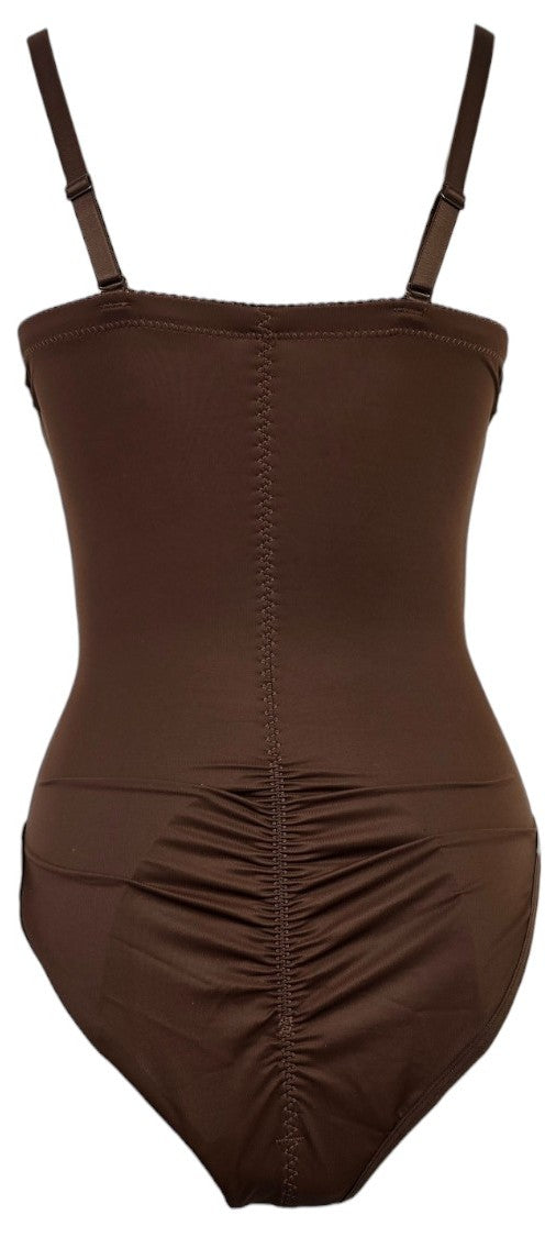 Body contenitivo marrone