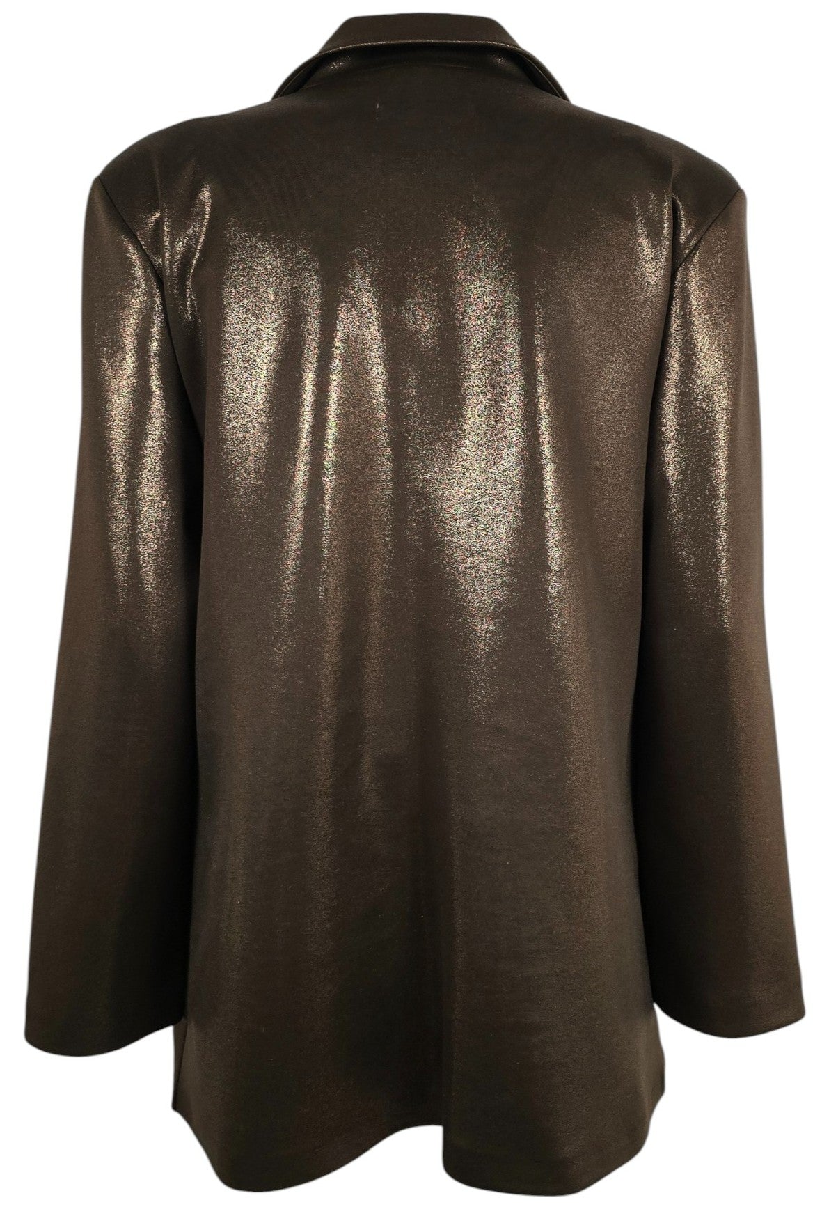 Blazer laminato oversize