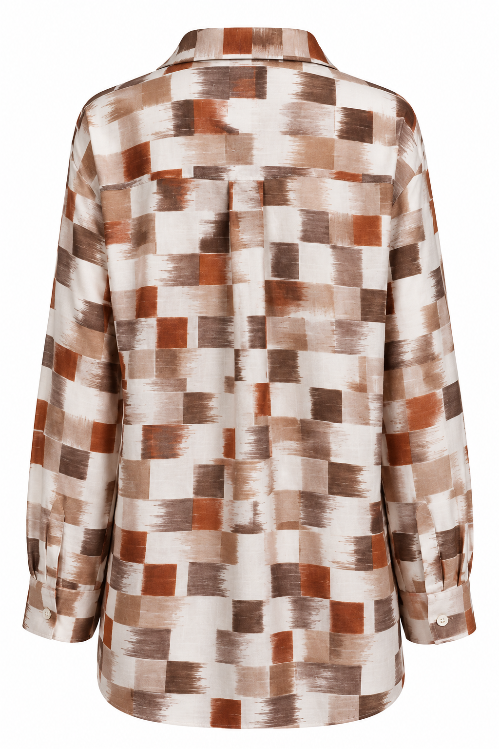 Maxi camicia a quadri