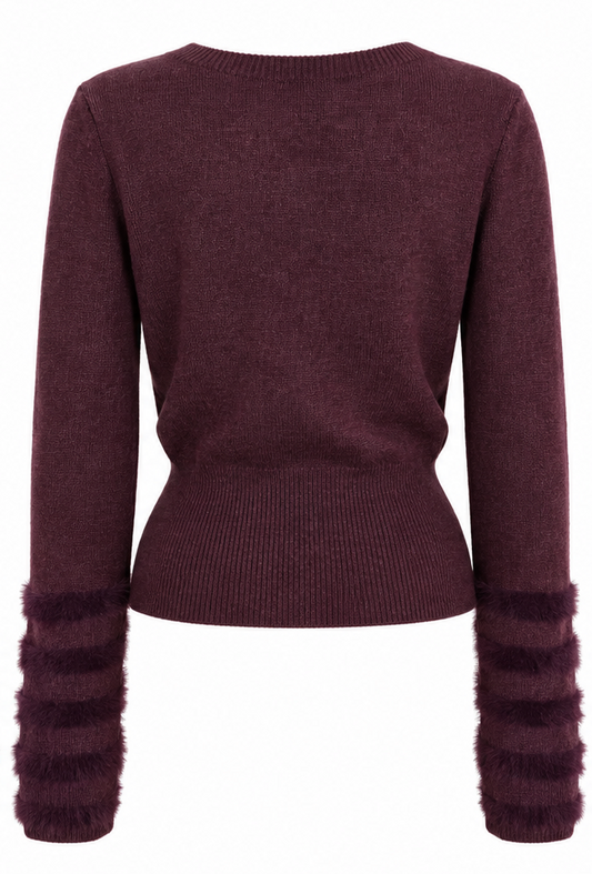 Maglia con maniche ecofur