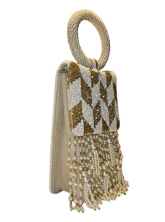 Borsa luxury perline