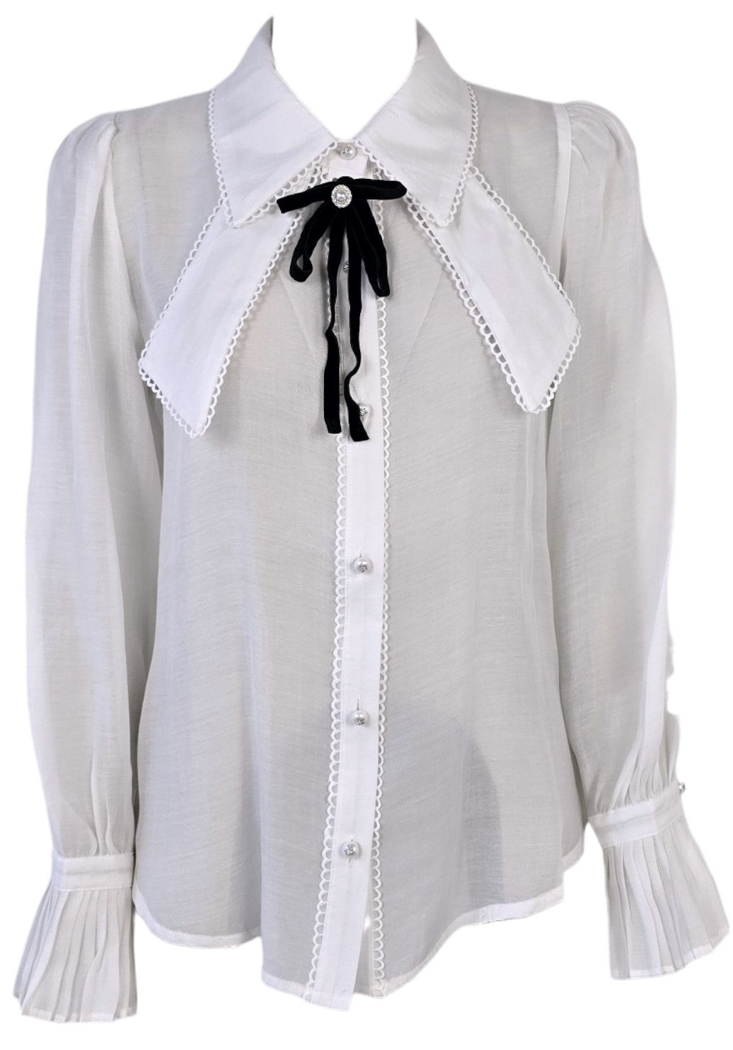 Camicia con fiocco