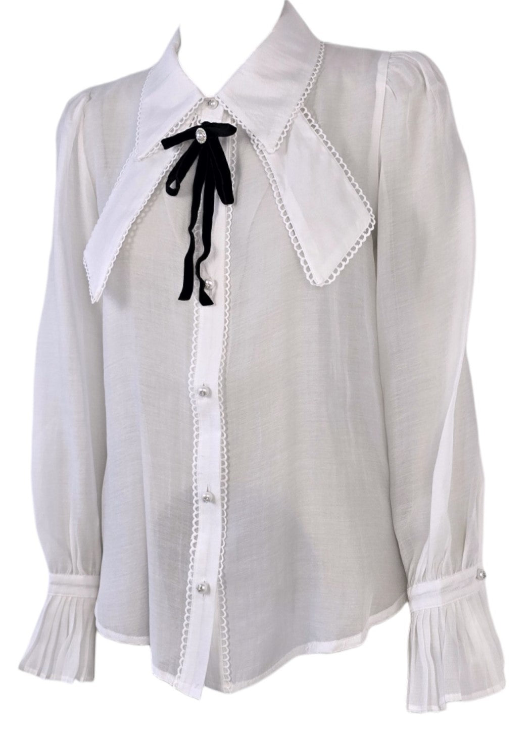 Camicia con fiocco