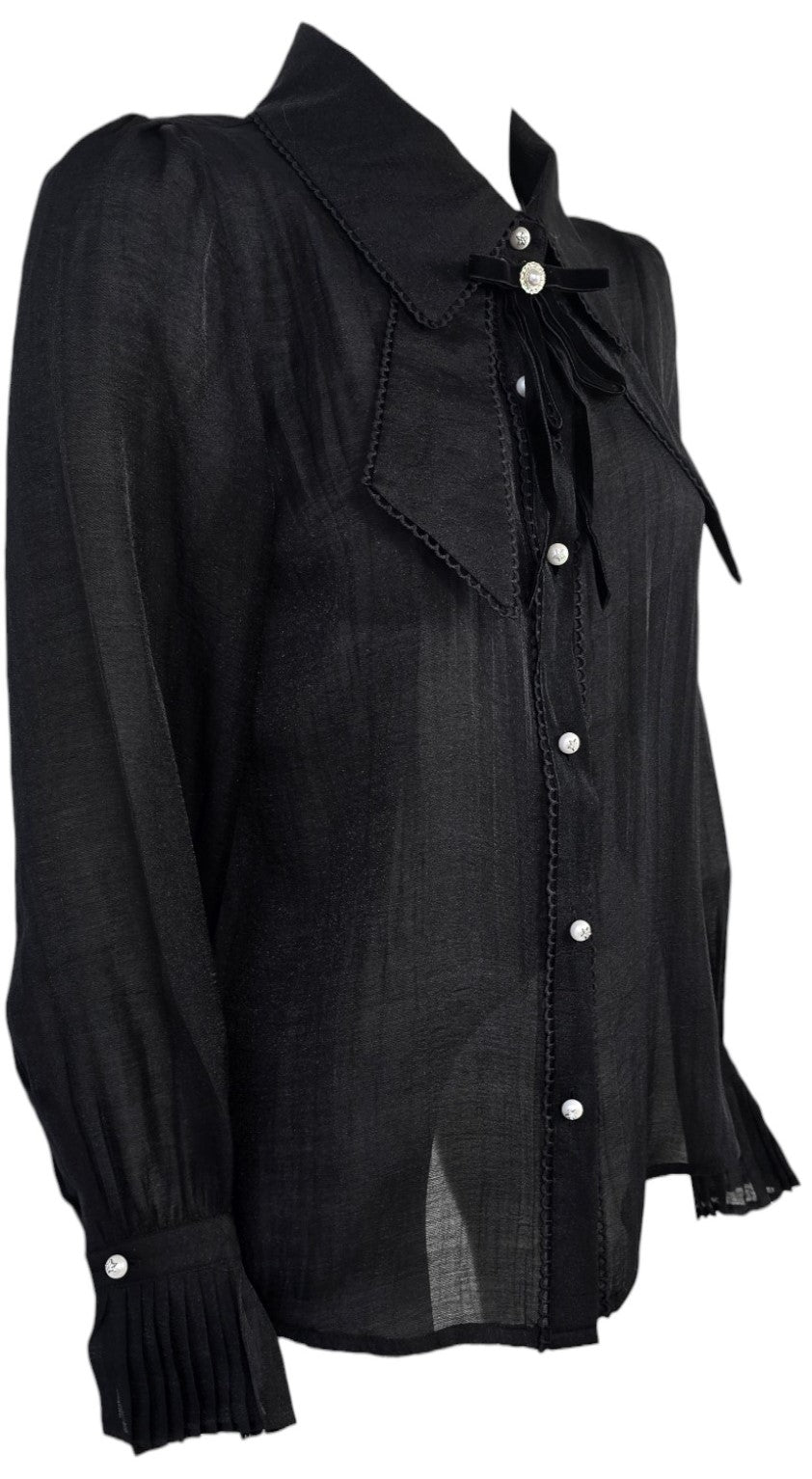 Camicia con fiocco