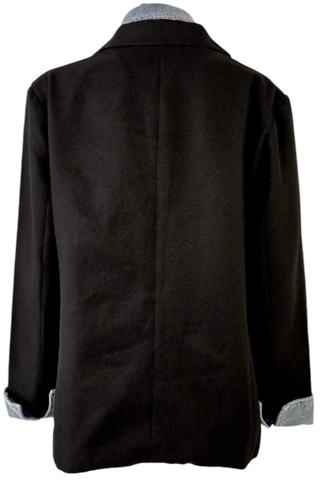 Blazer nero oversize