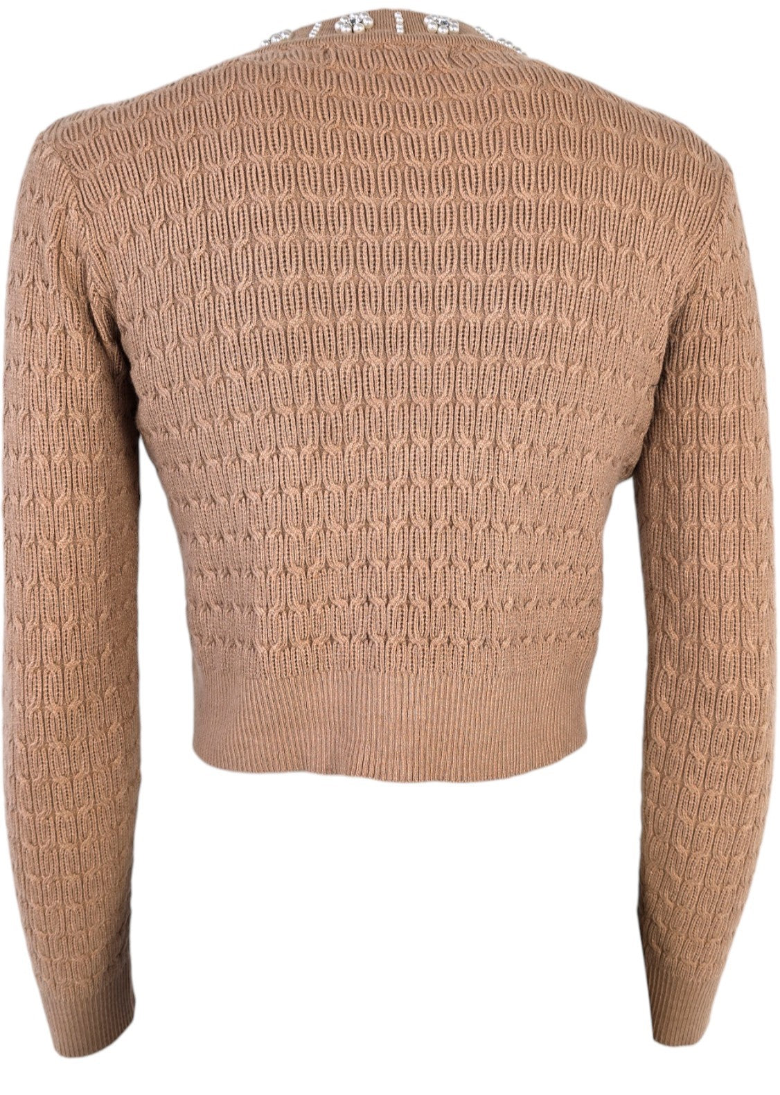 Maglione  collo in perle