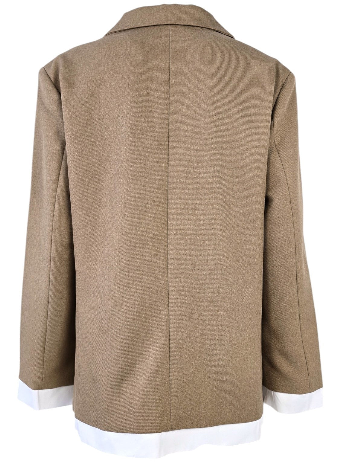 Blazer oversize beige