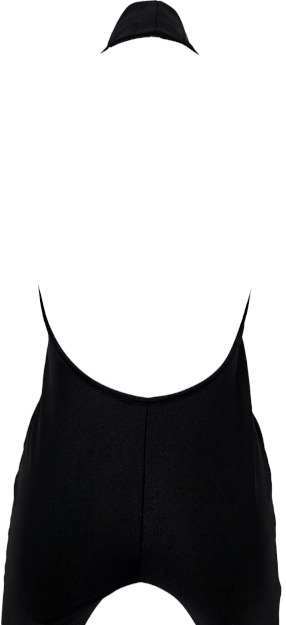 Abito tuta elegante con pantalone schiena nuda