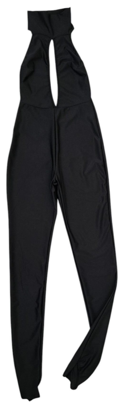 Abito tuta elegante con pantalone schiena nuda