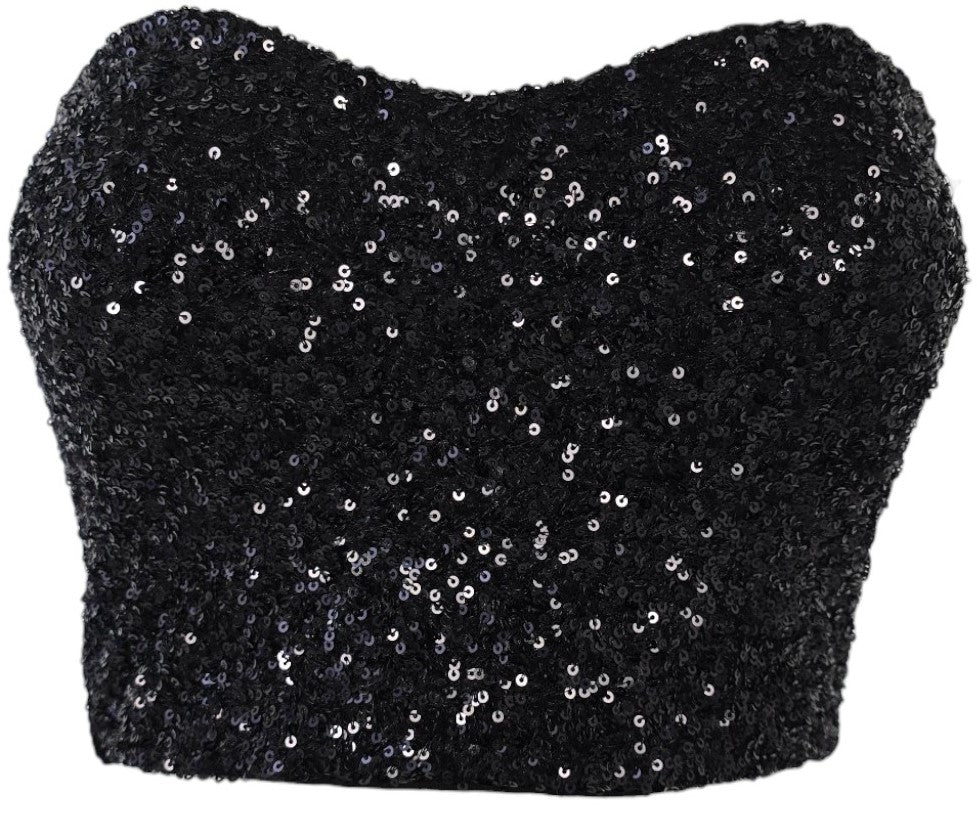 Top con paillettes