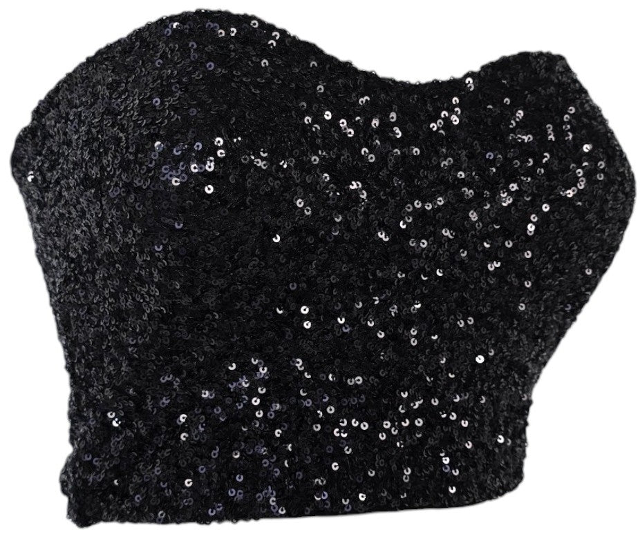 Top con paillettes
