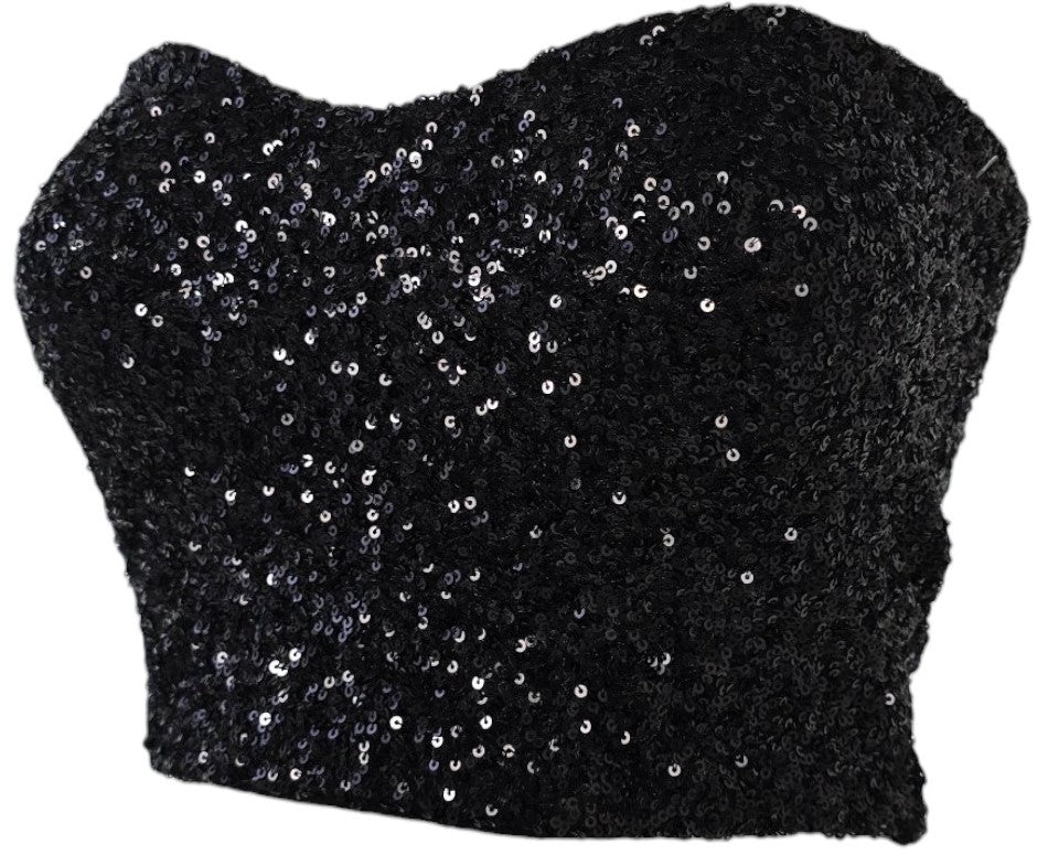 Top con paillettes