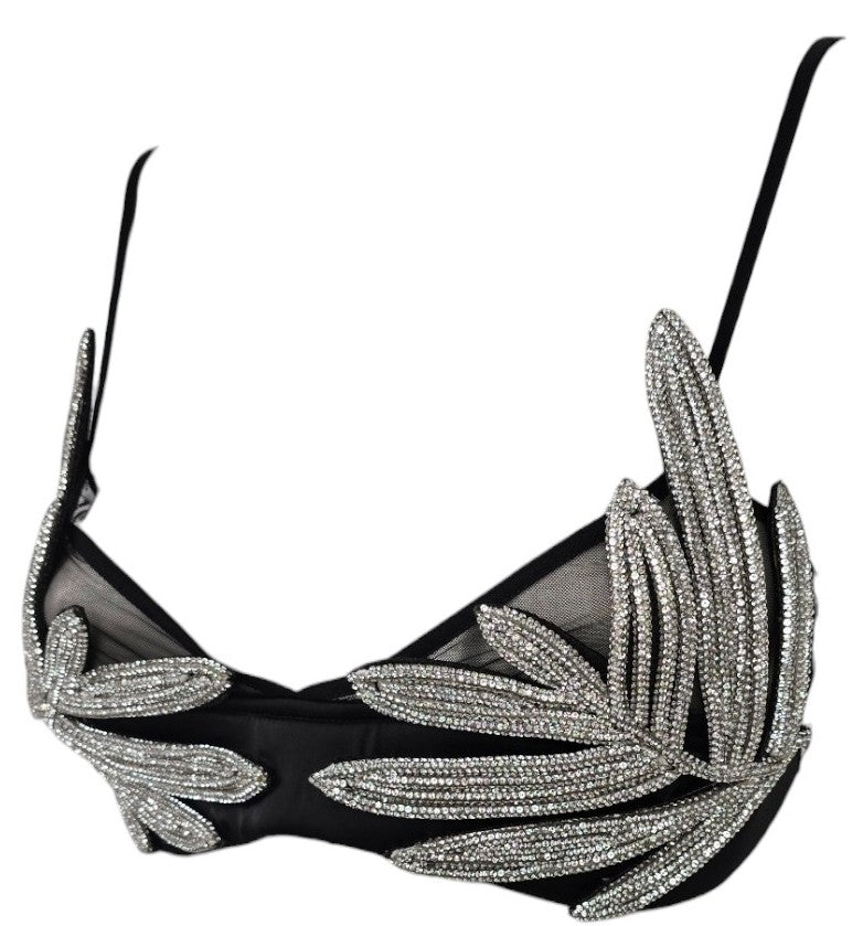 Bralette con strass