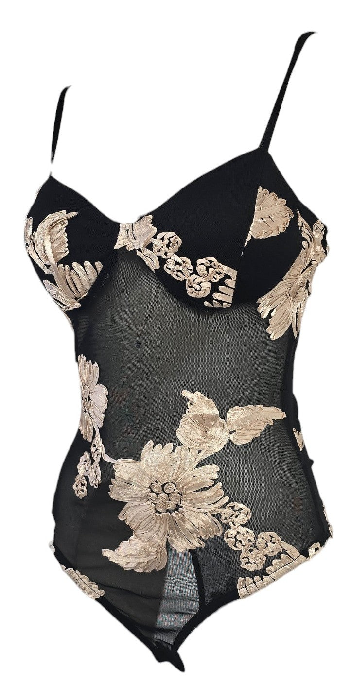 Body con fiori