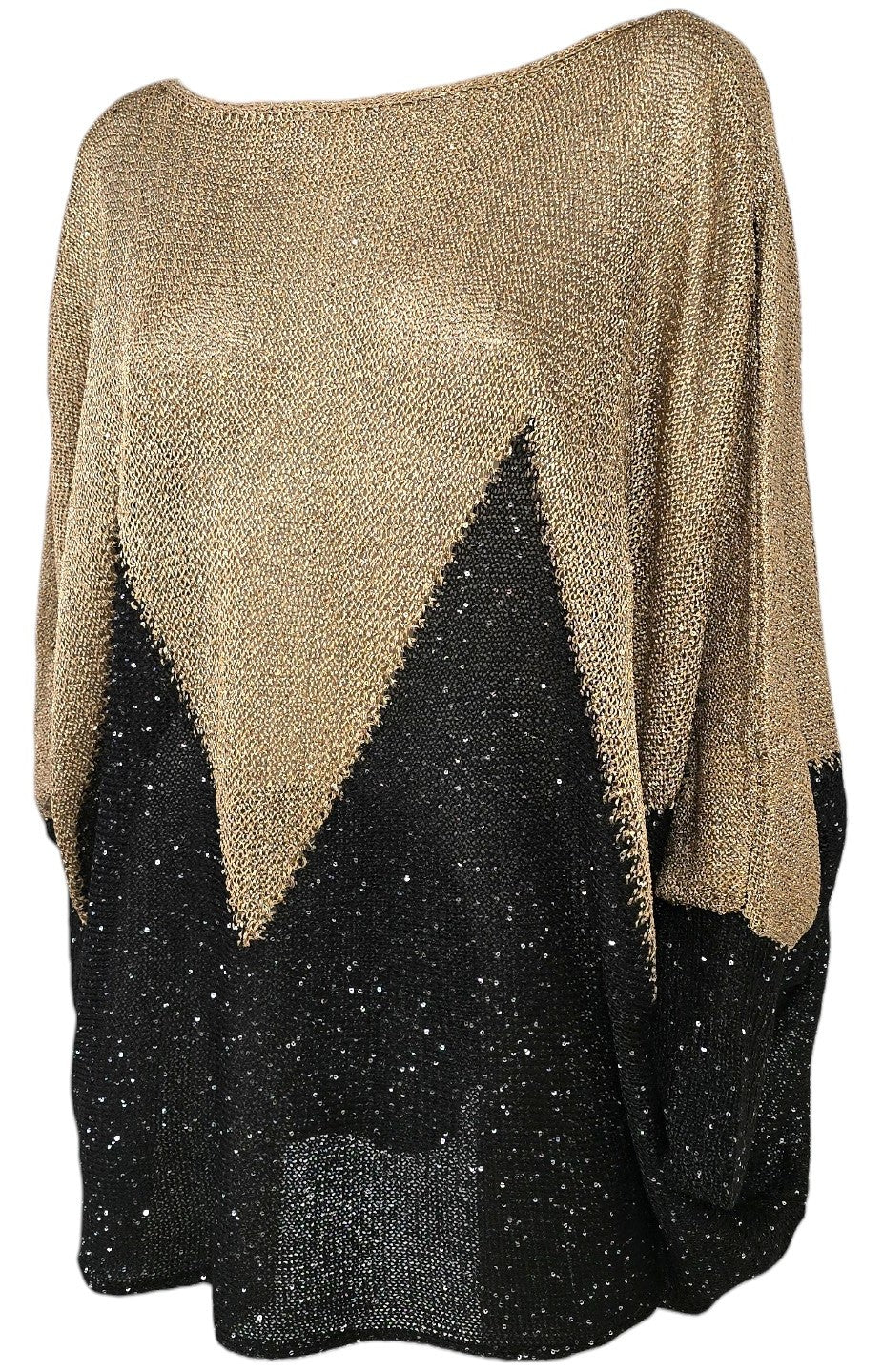 Maglia oversize traforata