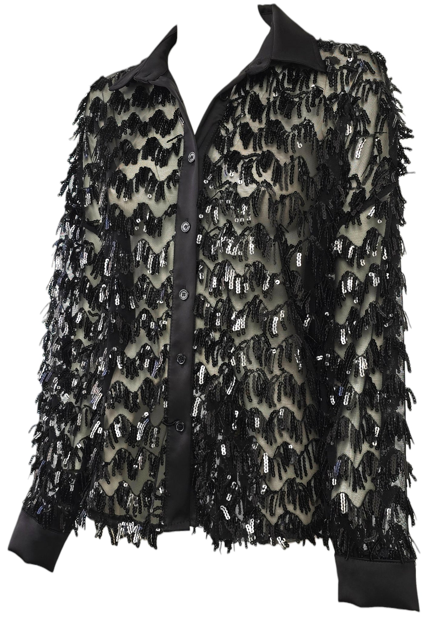 Camicia in paillettes