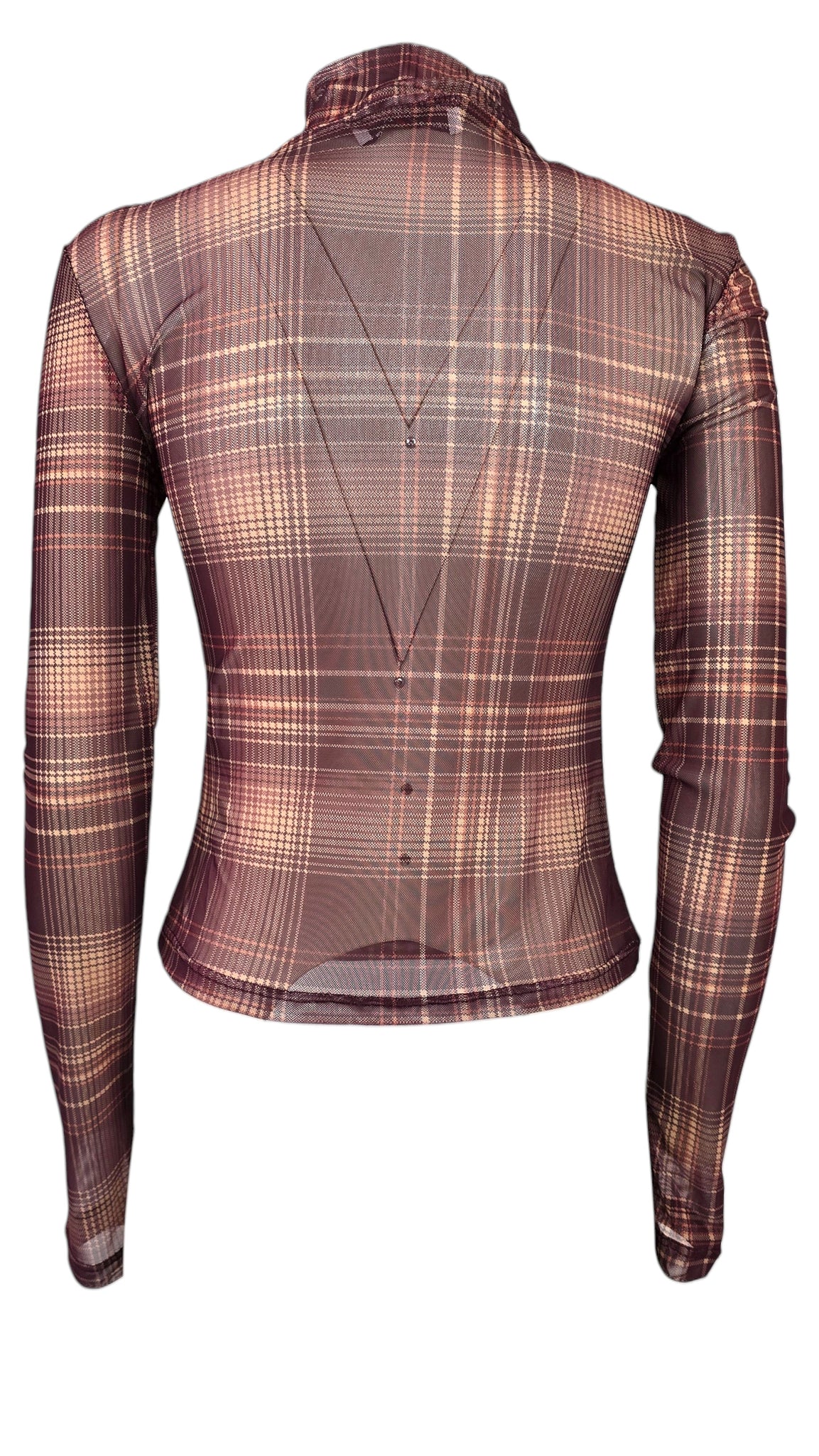 Maglia dolcevita a righe