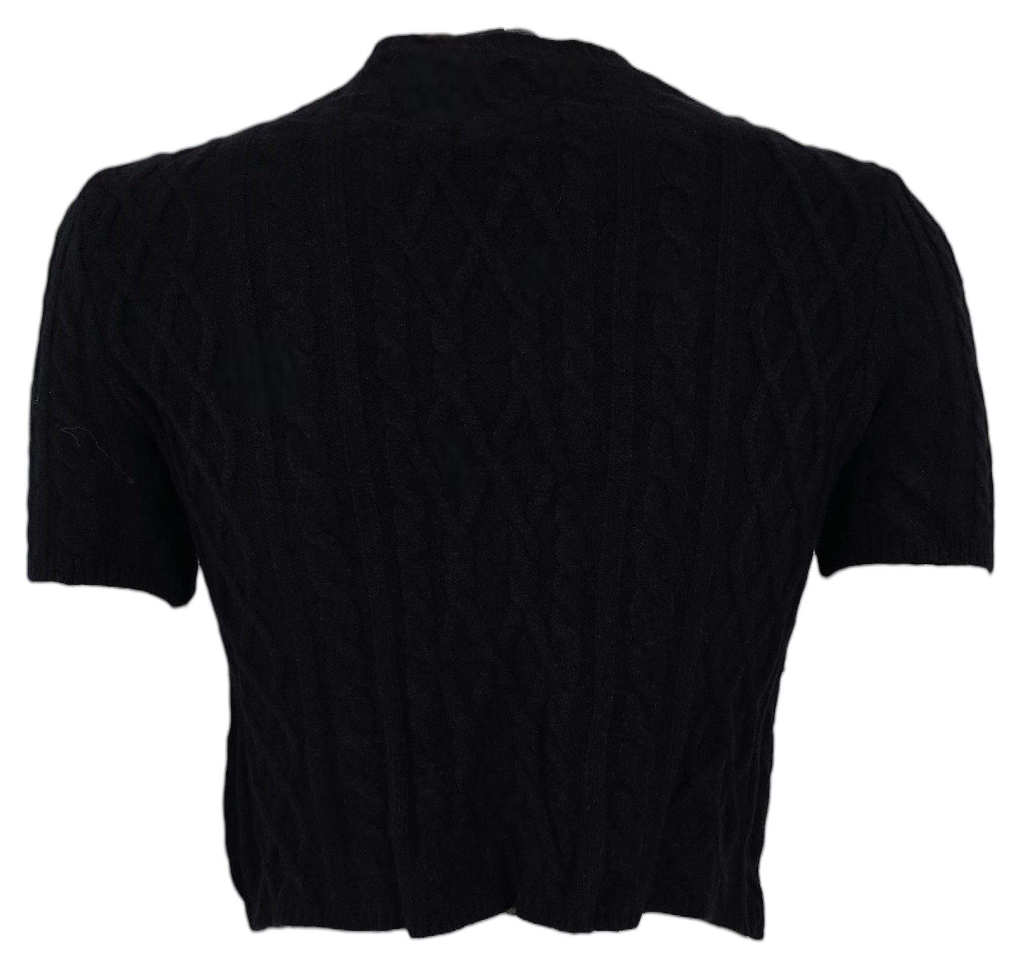 Maglia con strass e perle