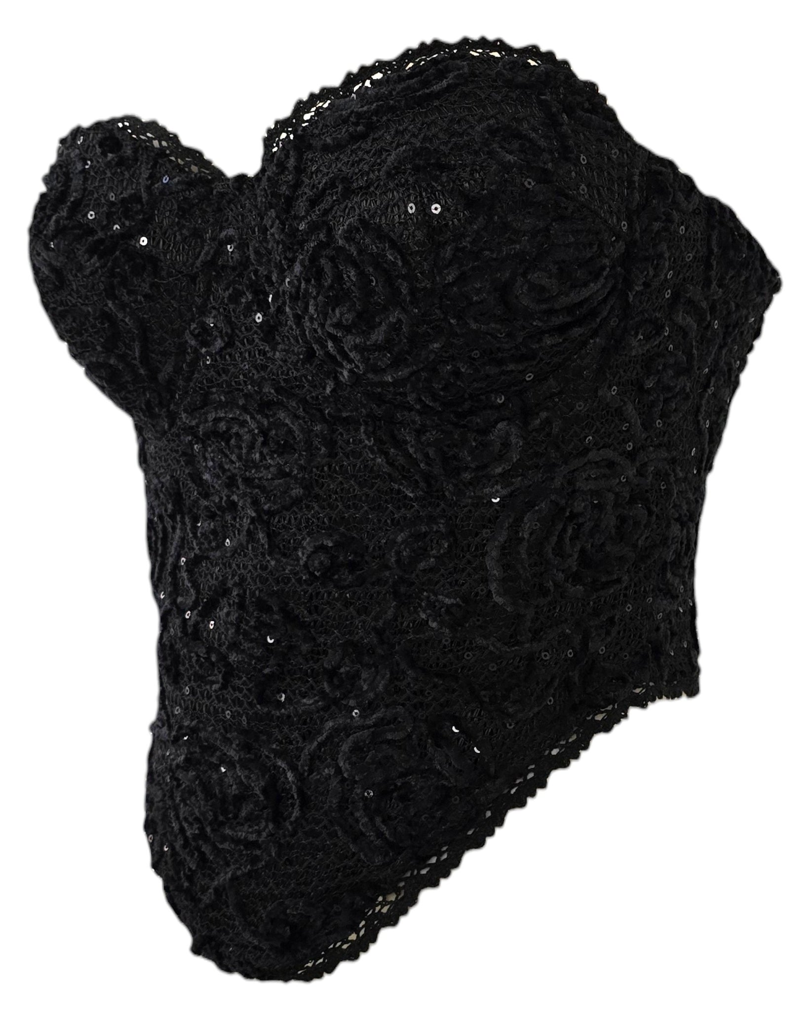 Corsetto con paillettes