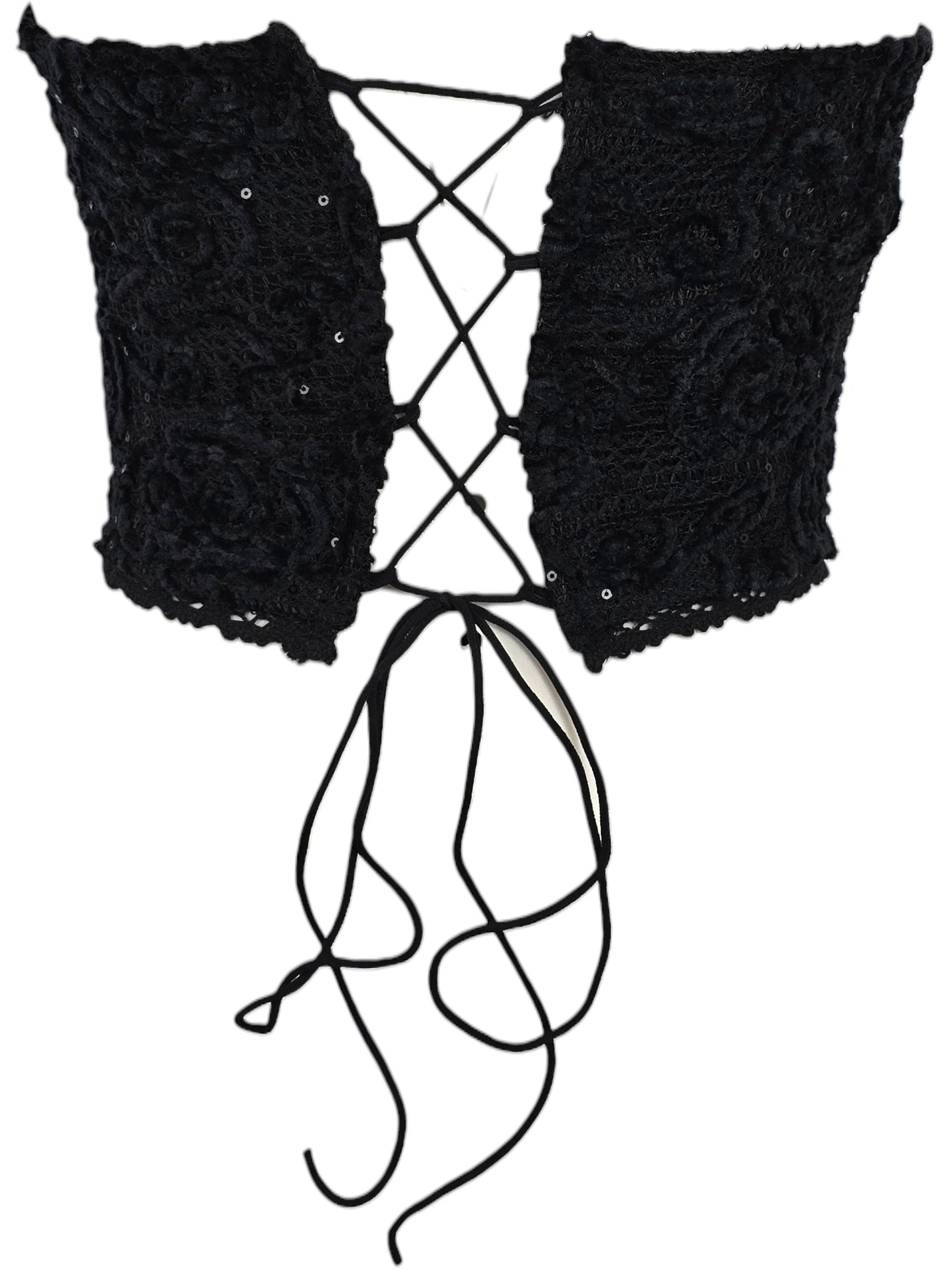 Corsetto con paillettes