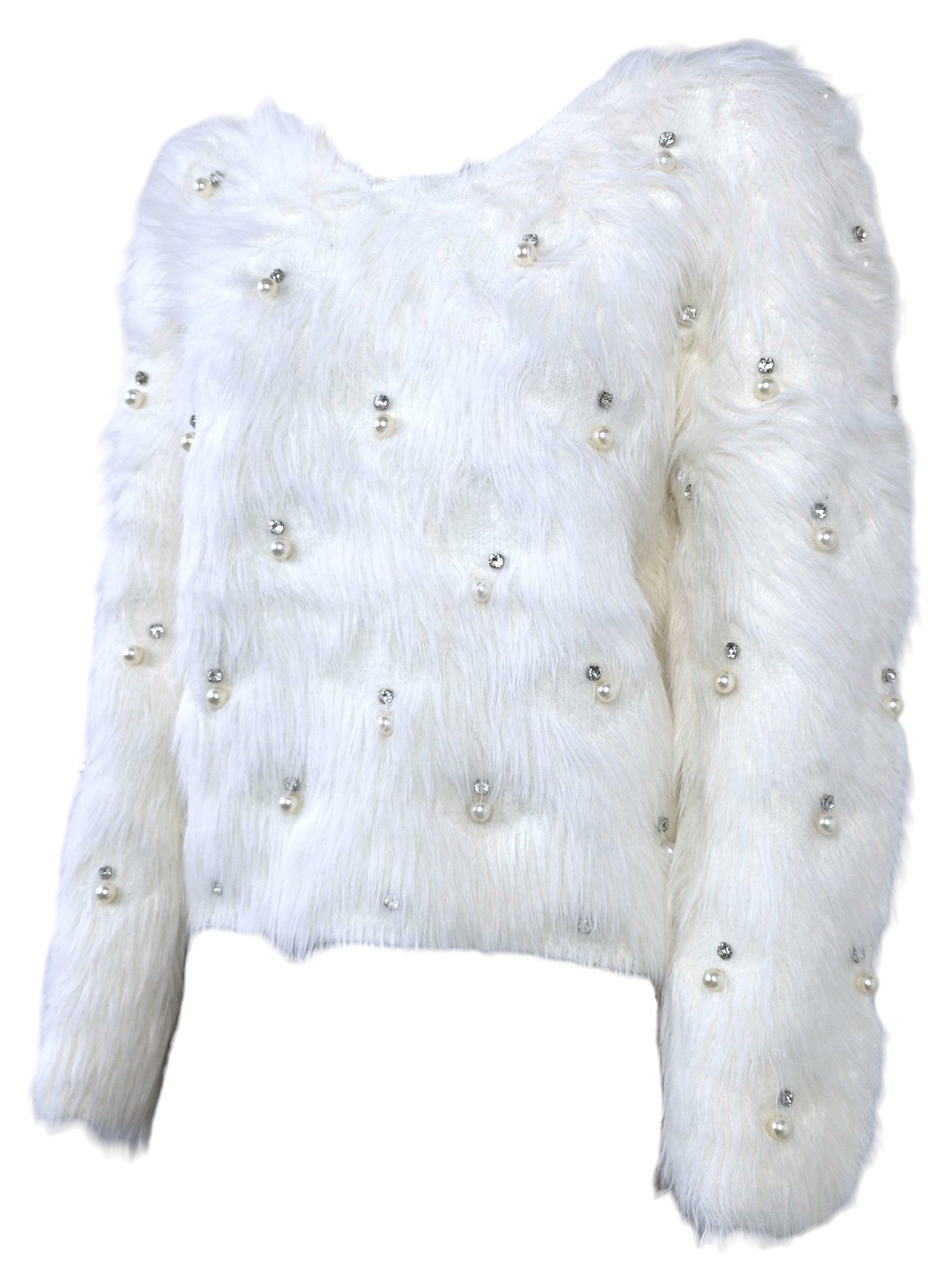 Maglione con perle