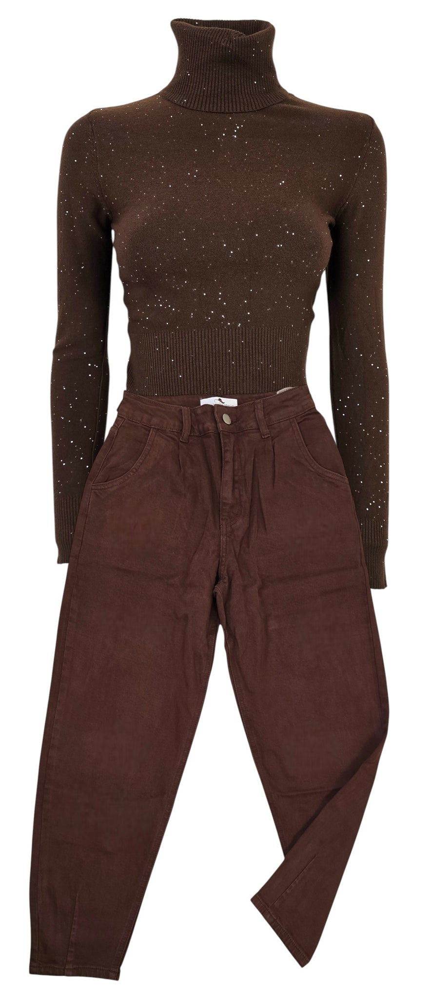 Dolcevita con paillettes