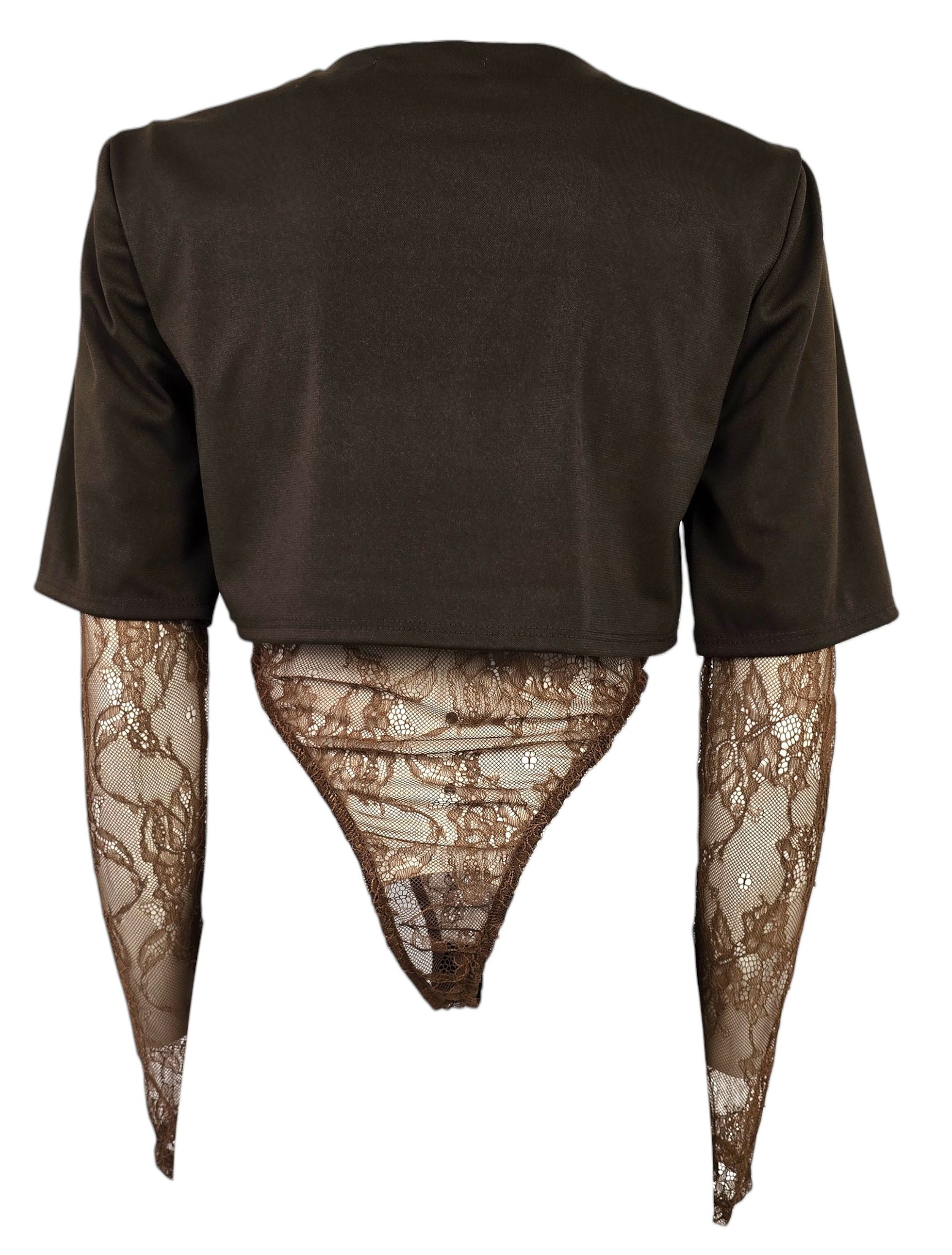 Body con pizzo "Double"
