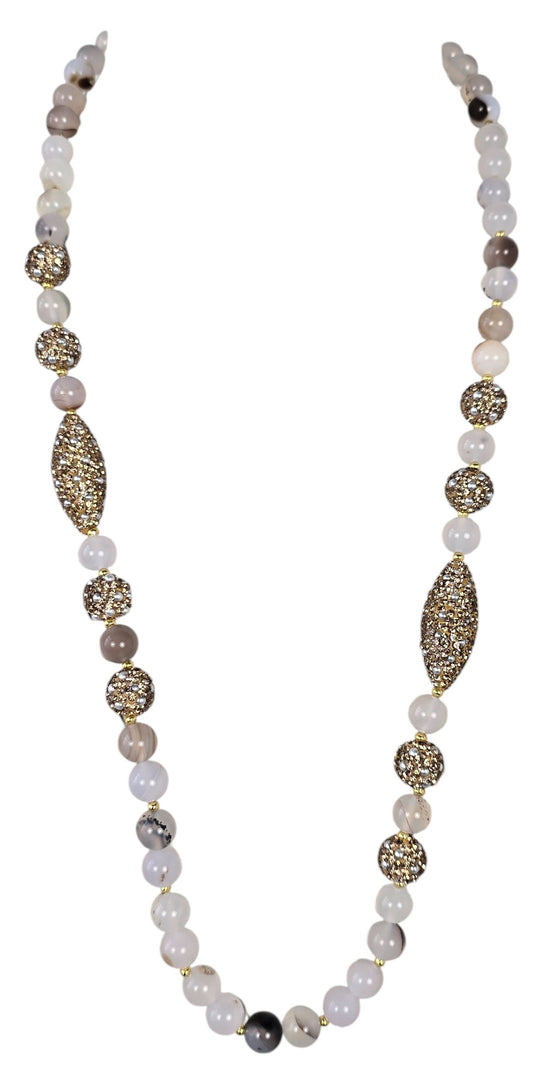 Collana con pietre
