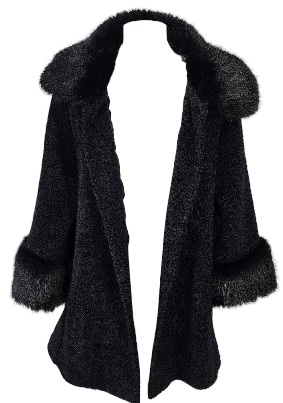 Mantella con pelliccia