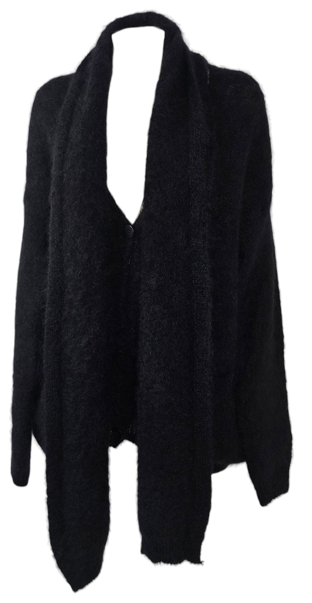 Cardigan con sciarpa