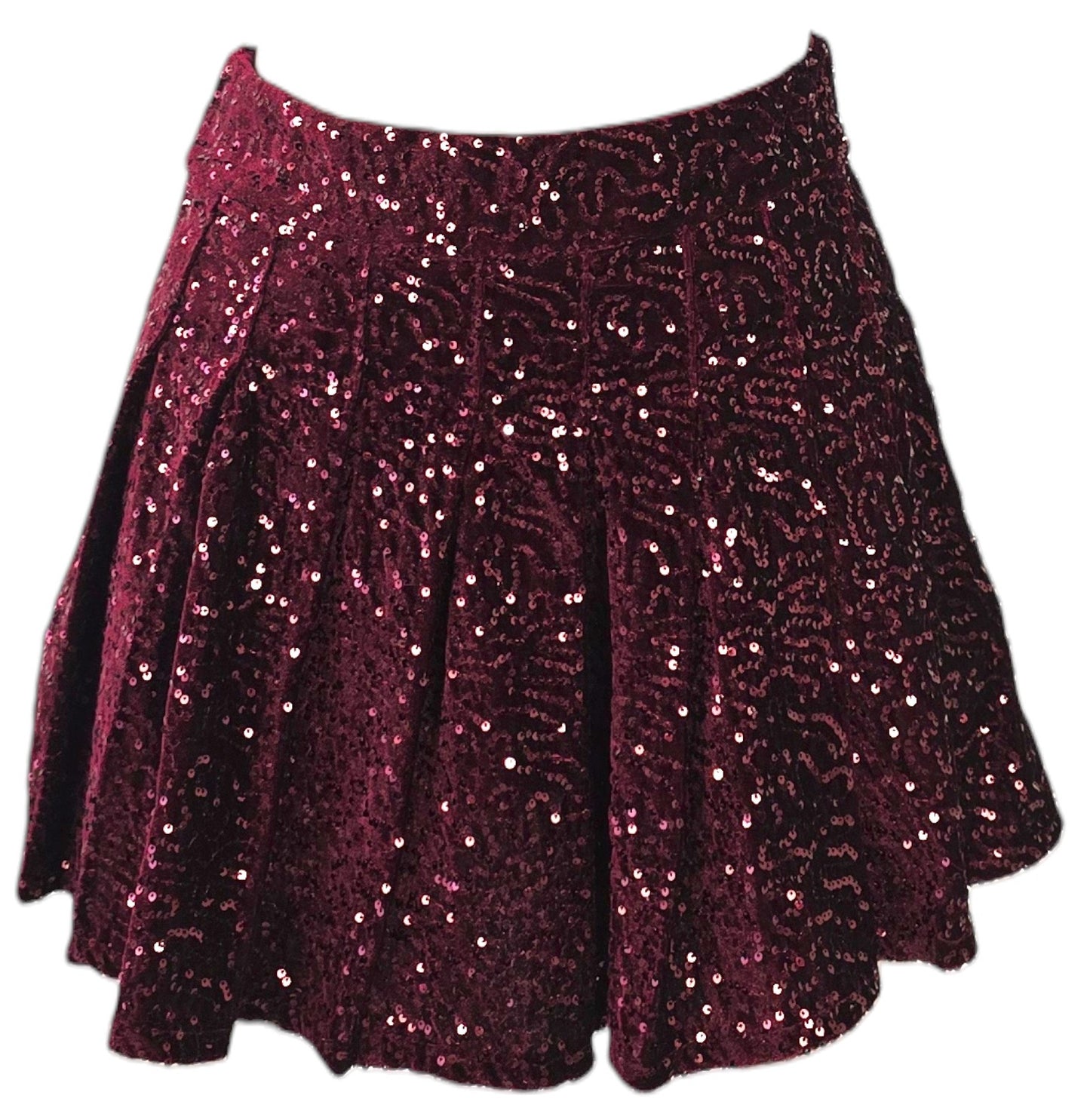 Pantagonna con paillettes e volant
