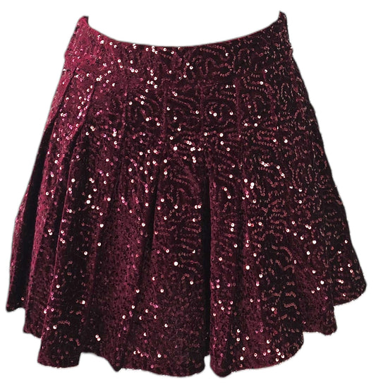 Pantagonna con paillettes e volant