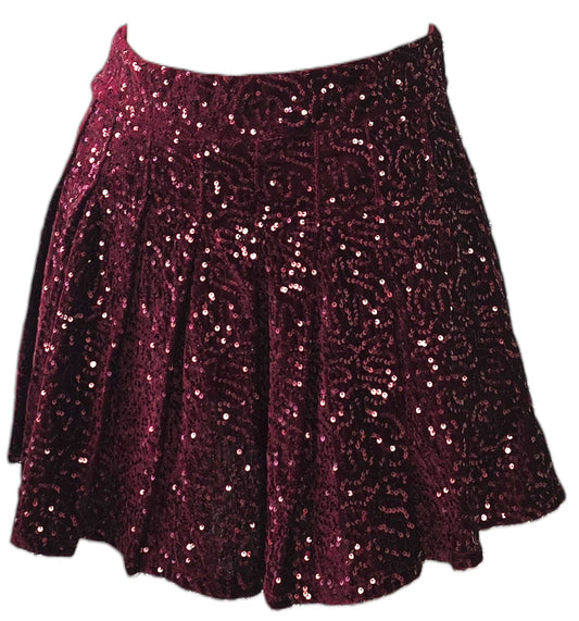Pantagonna con paillettes e volant