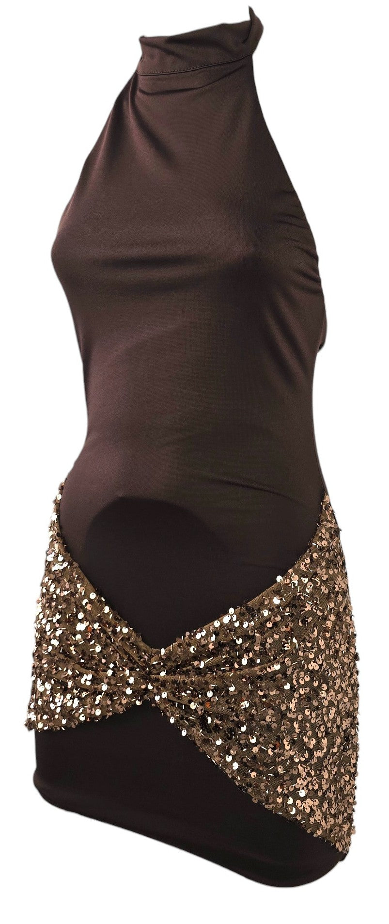 Abito a tubino con paillettes